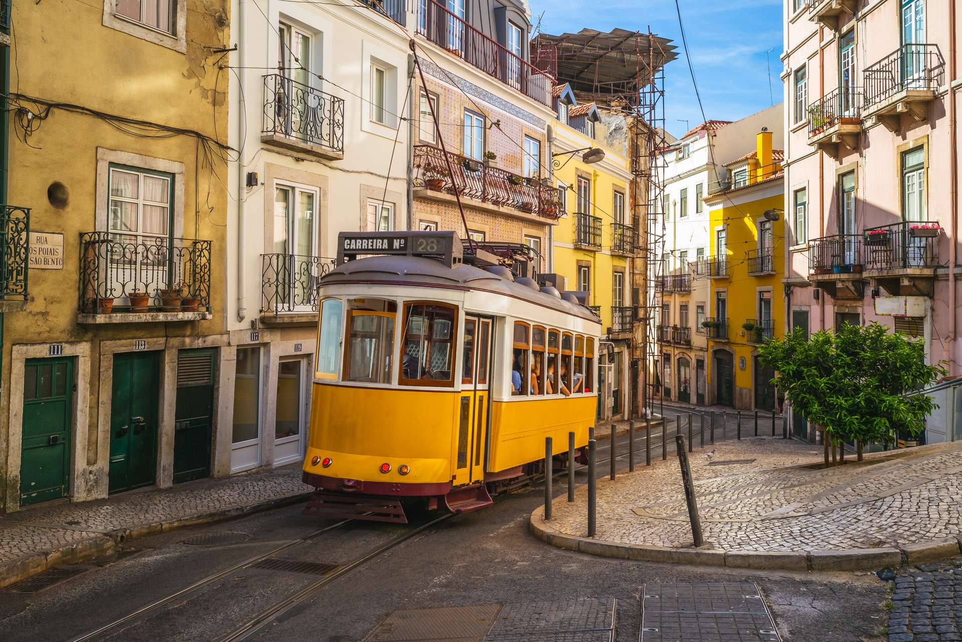 Tram 28 Lissabon