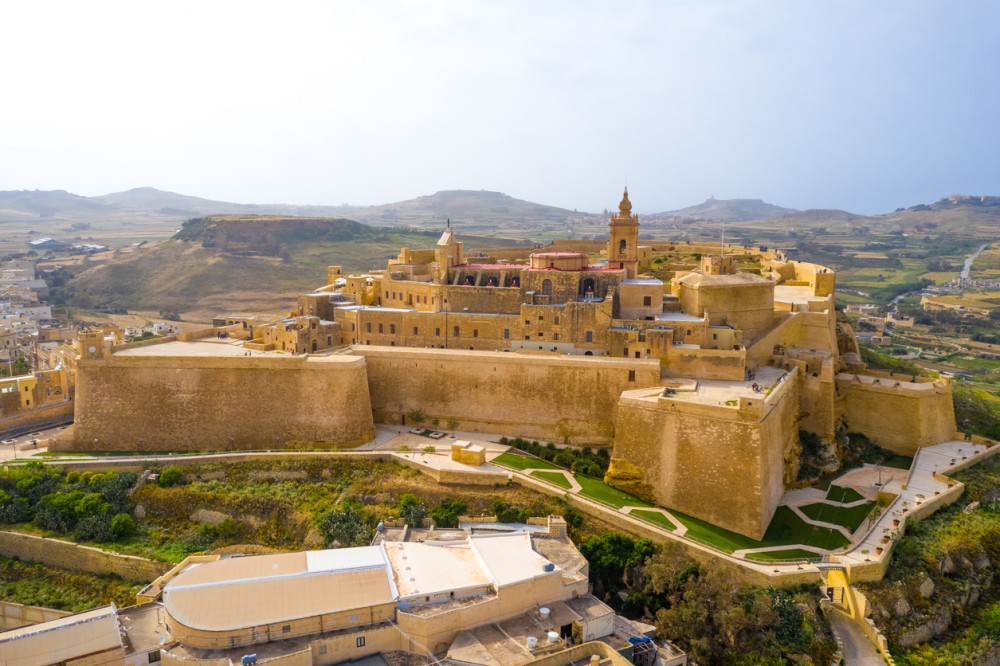 Citadel in Victoria op Gozo