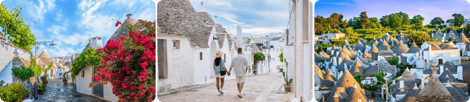 Mooiste plekken Italie - Alberobello