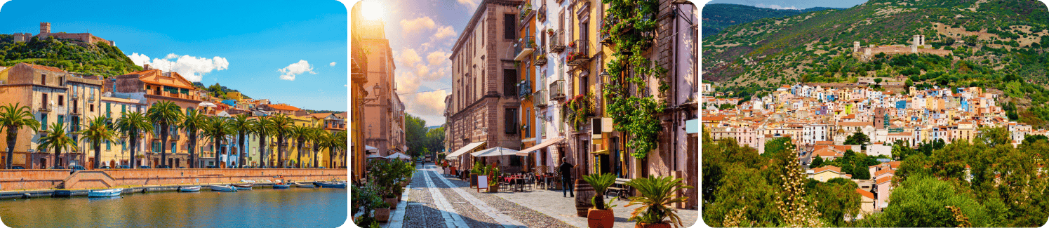 Mooiste plekken Italie - Bosa