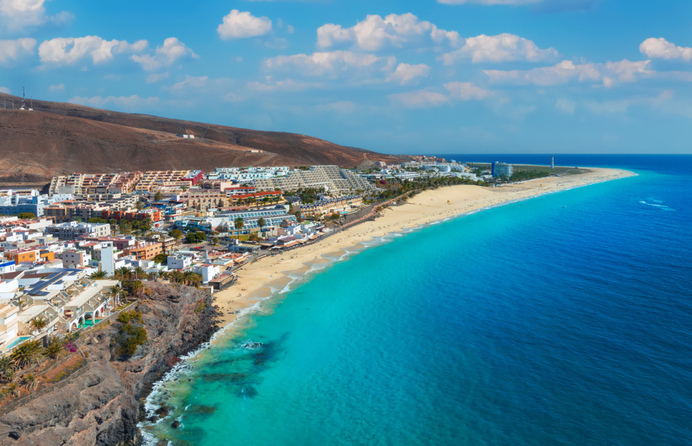 Strand op Fuerteventura