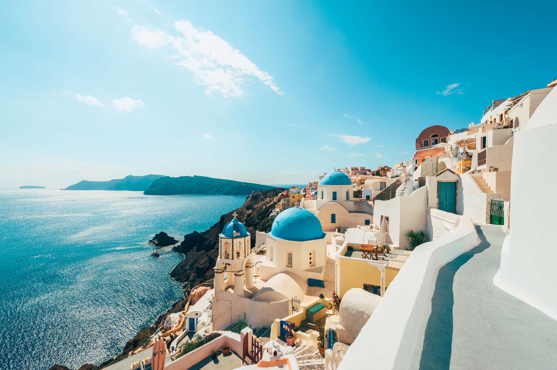 Griekenland eiland vakantie santorini