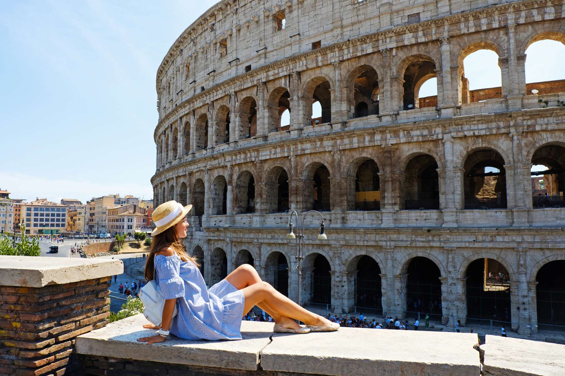 Italië Rome Coliseum