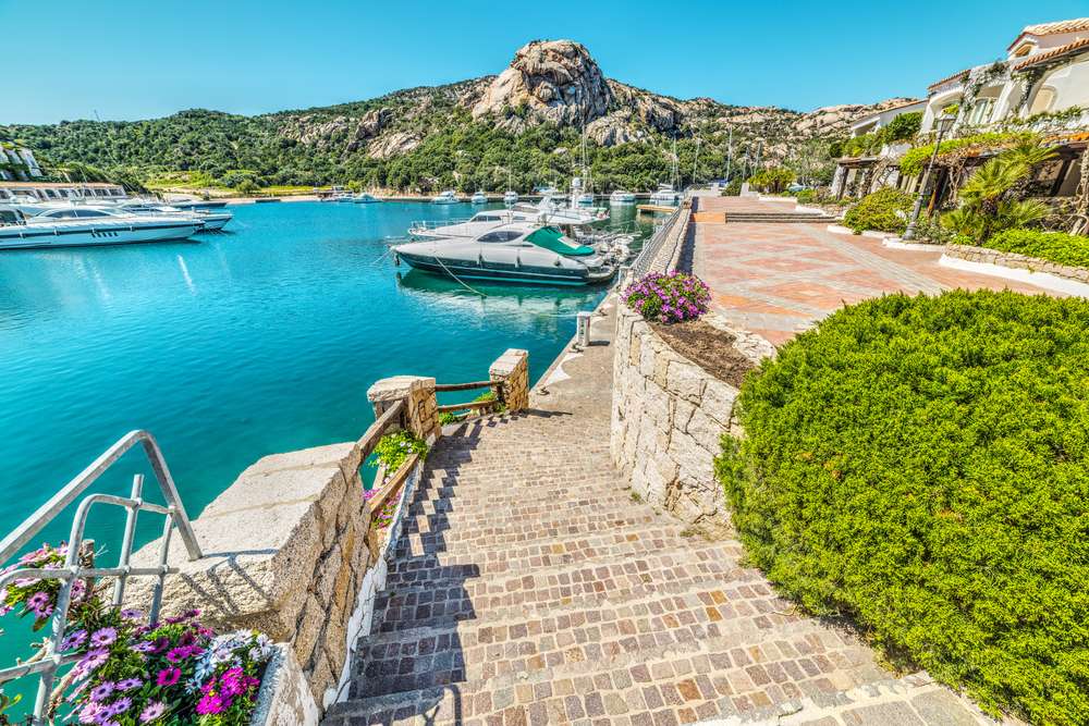 Italië Sardinië Poltu Quatu Boten
