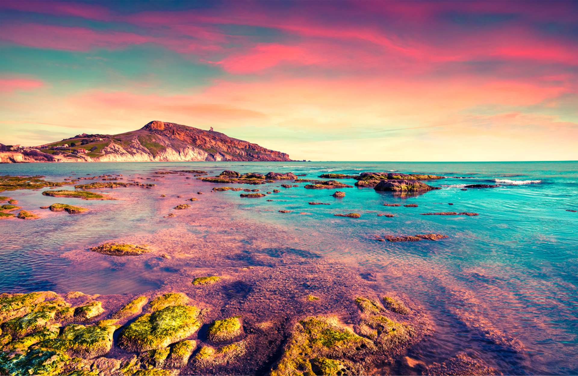 Italië Sicilië Giallonardo beach