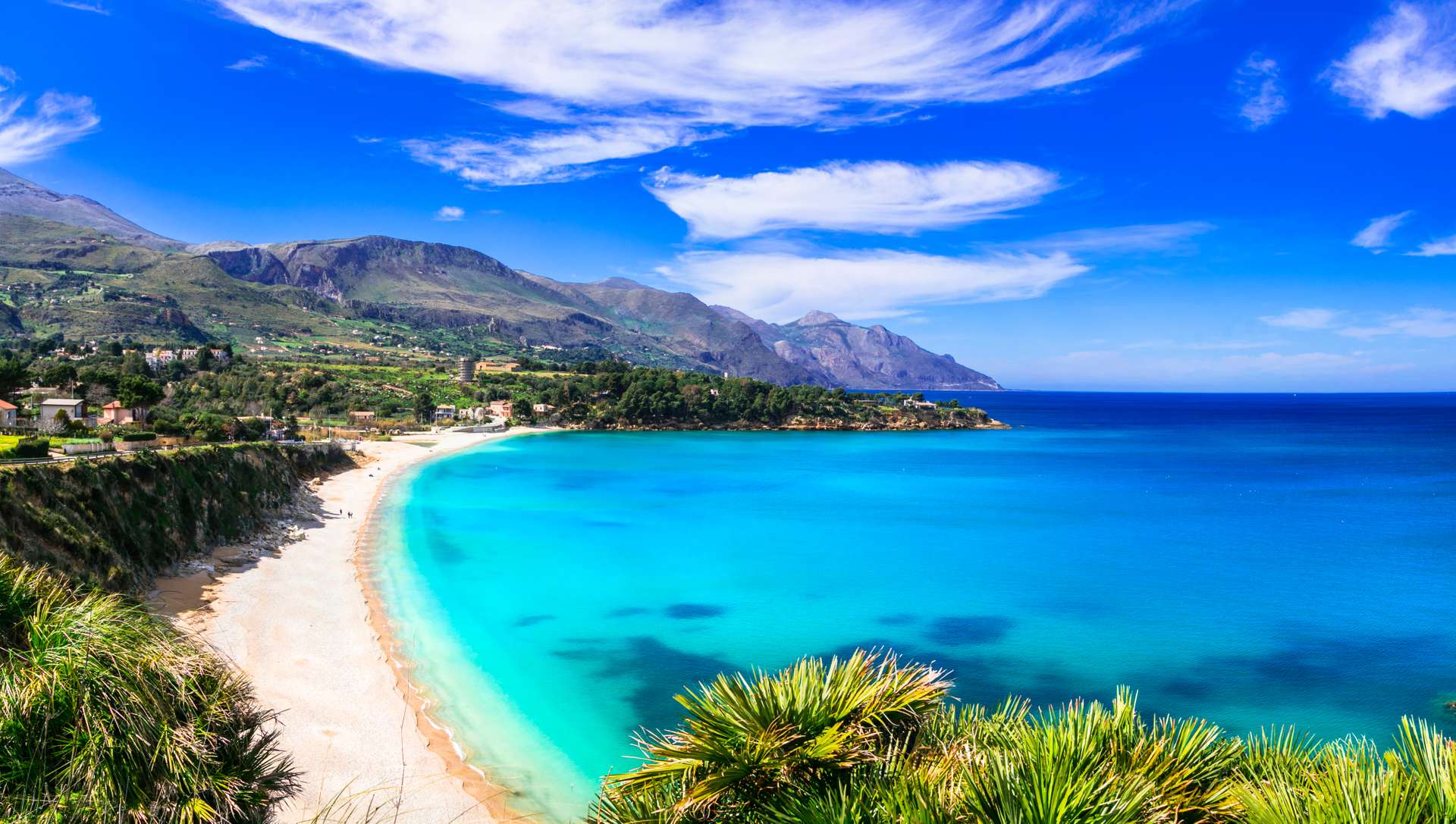 Sicilië Scopello Strand