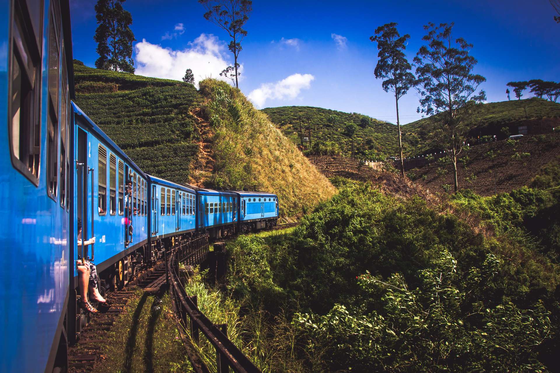 Sri Lanka Trein Theeplantages